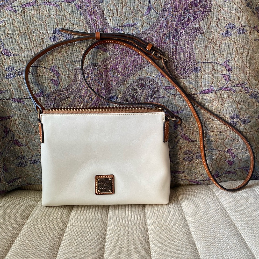 Small White Dooney & Bourke Crossbody Purse